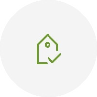 green price tag icon