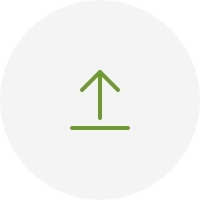 green upload icon