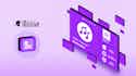 iMusician Artist Hub product icon and smartlink on purple background
