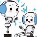 A robot who imitates someone elses voice