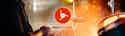 French Start Up Base For Music Raises 1 73 Million for Expansion and Music Marketing Innovation header Drummer at kit with orange lighting, red circular logo with white bird silhouette and "base for music" text overlay.