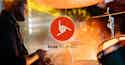 French Start Up Base For Music Raises 1 73 Million for Expansion and Music Marketing Innovation Red circular logo with white musical note symbol and "base for music" text overlaid on blurred concert stage with warm orange lighting.