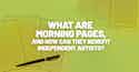 Morning Pages - iMusician