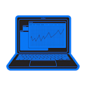 Music Analytics all song data at a glance with iMusican laptop with data sheet open in blue color iMusician Music Analytics