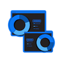 Music Analytics finetune your promo with iMusician iMusician Music Analytics data sheets in blue