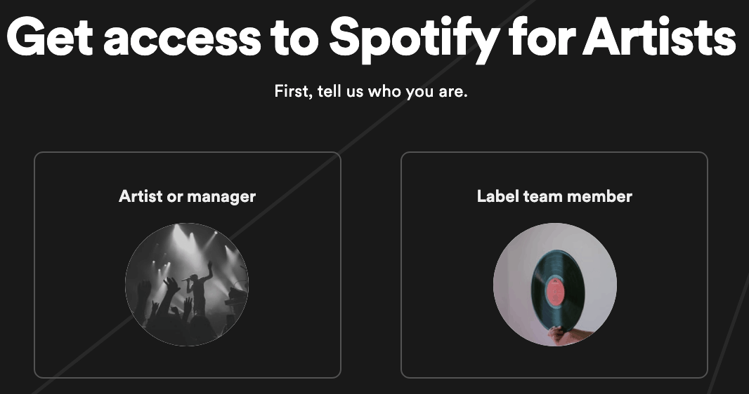 how to claim my spotify artist page