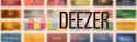 Logo Deezer Et Fond Flou Avec Catégories Playlists