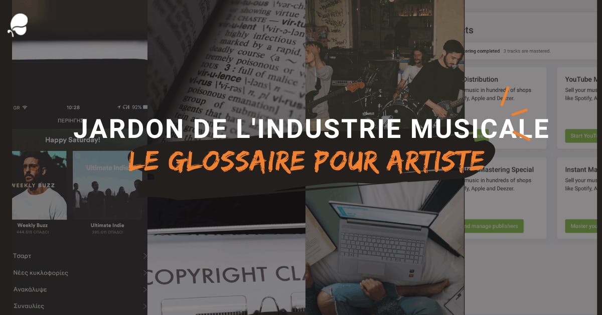 Jargon de l’Industrie Musicale Glossaire Pour Artiste iMusician