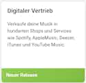New_release_dashboard Neues Release hochladen iMusician App