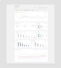 Captura de pantalla del panel de control iMusician Music Analytics Captura de pantalla del panel de control iMusician Music Analytics