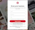 Sign up to pinterest
