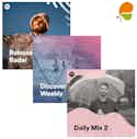 3 Spotify algorithmic playlists