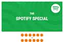 spotify special green backgroung with spotify logo
